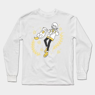 sea otter girls Long Sleeve T-Shirt